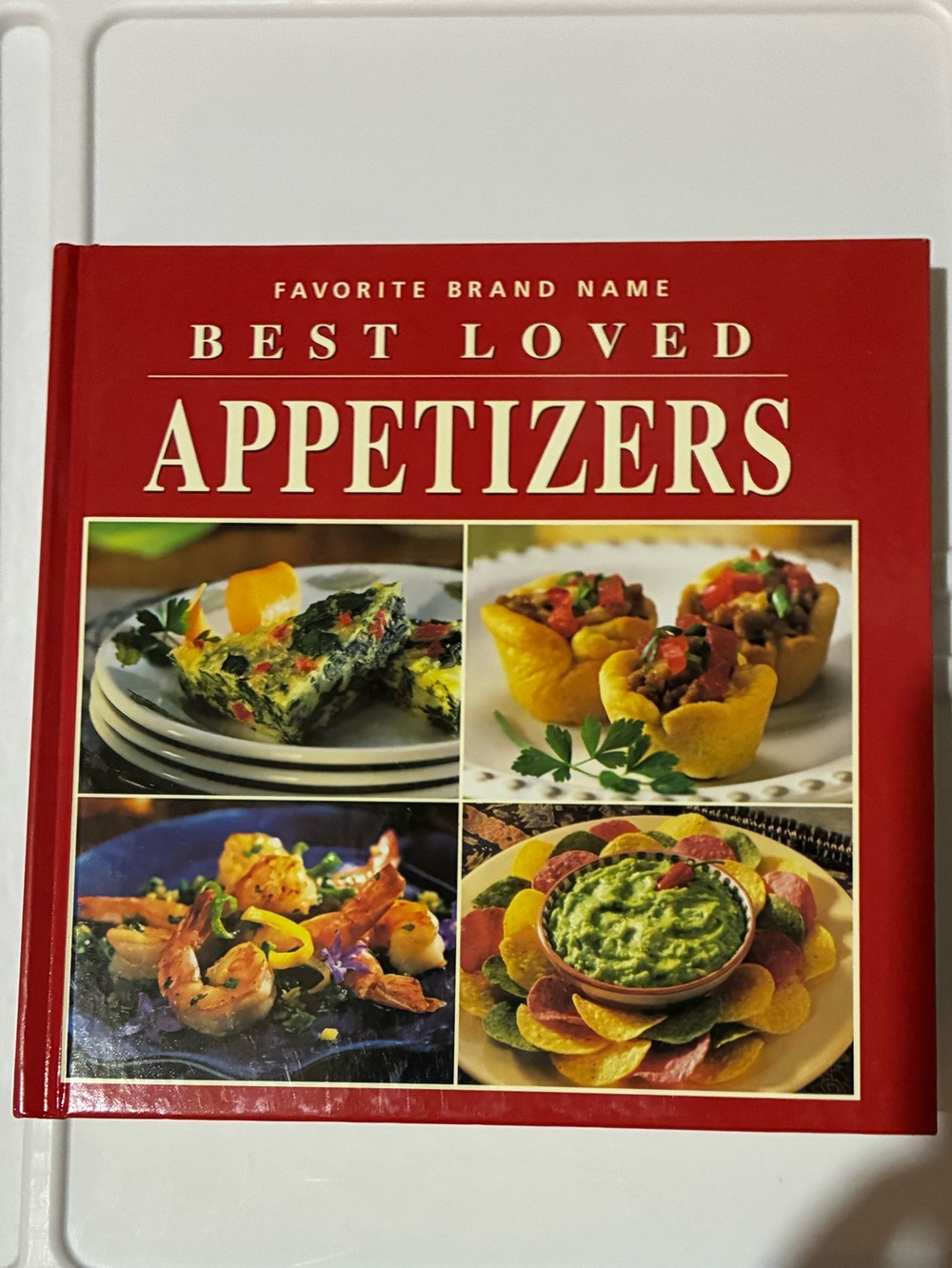 Best Loved Appetizers Cookbook - Red